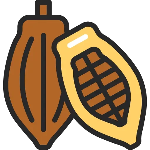 Illustration de cacao en poudre